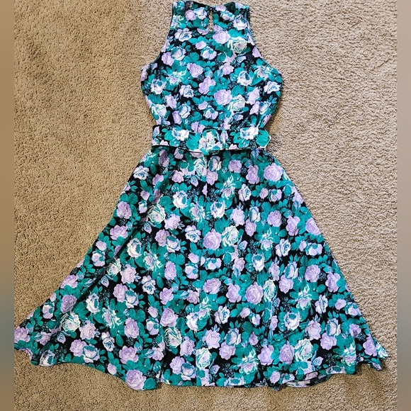 Vintage E.D Michaels  Floral Casual Dress - Picture 2 of 16